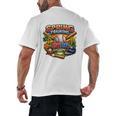 Spring Training 2026 Baseball Fan Retro Palm Cactus Premium Tri-Blend Men's Back Print T-Shirt