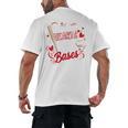 Stealing Hearts Like I Steal Bases Softball Baseball Batter Men's Back Print T-Shirt Stealing Hearts Like I Steal Bases Softball Baseball Batter Men's Back Print T-Shirt