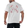 Vintage Distressed Baseball Number 34 Jersey Player Uniform Men's Back Print T-Shirt