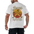 Youth Boy Baseball Jesus Saves Christian Baseball Religious Men's Back Print T-Shirt Youth Boy Baseball Jesus Saves Christian Baseball Religious Men's Back Print T-Shirt