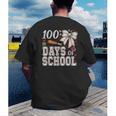 100 Days Of School Baseball 100th Day Of School Coquette Bow Men's Back Print T-Shirt 100 Days Of School Baseball 100th Day Of School Coquette Bow Men's Back Print T-Shirt