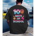 100 Days Of School Baseball Donut Dripping Teacher Boys Kids Men's Back Print T-Shirt 100 Days Of School Baseball Donut Dripping Teacher Boys Kids Men's Back Print T-Shirt