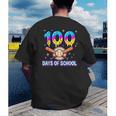 100 Days Of School Baseball Ice Cream Drip Kids Boys Teacher Men's Back Print T-Shirt 100 Days Of School Baseball Ice Cream Drip Kids Boys Teacher Men's Back Print T-Shirt