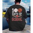 100 Days Of School Baseball Player Teacher Student Men's Back Print T-Shirt 100 Days Of School Baseball Player Teacher Student Men's Back Print T-Shirt