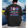 100 Days Of School Baseball Sports Drip Graphic Men's Back Print T-Shirt 100 Days Of School Baseball Sports Drip Graphic Men's Back Print T-Shirt
