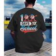 100 Days Of School Boys Baseball Drip 100th Day Dabbing Ball Men's Back Print T-Shirt 100 Days Of School Boys Baseball Drip 100th Day Dabbing Ball Men's Back Print T-Shirt