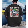100 Days Smarter Baseball 100 Days Of School Boy Girl Kid Men's Back Print T-Shirt 100 Days Smarter Baseball 100 Days Of School Boy Girl Kid Men's Back Print T-Shirt
