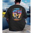 I Was 6 Now I'm 7 Baseball Birthday Boy For Teens Kids Men's Back Print T-Shirt I Was 6 Now I'm 7 Baseball Birthday Boy For Teens Kids Men's Back Print T-Shirt