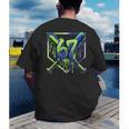 67 Baseball Drip Effect Urban Tee Style 6-7 Meme Graphic Men's Back Print T-Shirt