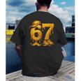 67 Brain Rot Meme Baseball Ice Cream Drip For Kids & Teens Men's Back Print T-Shirt 67 Brain Rot Meme Baseball Ice Cream Drip For Kids & Teens Men's Back Print T-Shirt