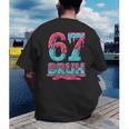 67 Ice Cream Drip Baseball For Men Women Kids Men's Back Print T-Shirt 67 Ice Cream Drip Baseball For Men Women Kids Men's Back Print T-Shirt