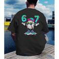 67 Meme Six Seven 6 7 Meme Baseball Drip Men's Back Print T-Shirt 67 Meme Six Seven 6 7 Meme Baseball Drip Men's Back Print T-Shirt
