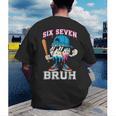 67 Six Seven Baseball Ice Cream Drip Number 67 Player Men's Back Print T-Shirt 67 Six Seven Baseball Ice Cream Drip Number 67 Player Men's Back Print T-Shirt