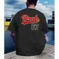 67 Six Seven Bruh Meme Baseball Vintage Style Men Boys Men's Back Print T-Shirt 67 Six Seven Bruh Meme Baseball Vintage Style Men Boys Men's Back Print T-Shirt