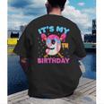 9th Birthday Baseball 9 Year Old Ice Cream Drip Boy Baseball Men's Back Print T-Shirt 9th Birthday Baseball 9 Year Old Ice Cream Drip Boy Baseball Men's Back Print T-Shirt