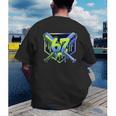 Awesome 67 Baseball Drip Effect Baseball 6-7 Meme Graphic Men's Back Print T-Shirt Awesome 67 Baseball Drip Effect Baseball 6-7 Meme Graphic Men's Back Print T-Shirt