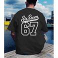 Baseball 6 7 Number 67 Six Seven Meme Boys Youth Kids Men's Back Print T-Shirt Baseball 6 7 Number 67 Six Seven Meme Boys Youth Kids Men's Back Print T-Shirt