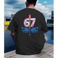 Baseball 67 Six Seven Gen Alpha Meme Drip Men's Back Print T-Shirt Baseball 67 Six Seven Gen Alpha Meme Drip Men's Back Print T-Shirt