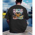 Baseball Bat 2026 Hands Drip Boys Ice Cream Dripping Youth Men's Back Print T-Shirt Baseball Bat 2026 Hands Drip Boys Ice Cream Dripping Youth Men's Back Print T-Shirt