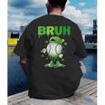 Baseball Bruh Drip Ice Cream Youth Boy St Patricks Day Men's Back Print T-Shirt Baseball Bruh Drip Ice Cream Youth Boy St Patricks Day Men's Back Print T-Shirt
