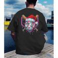 Baseball Christmas Santa Hat Baseball Christmas Drip Men's Back Print T-Shirt Baseball Christmas Santa Hat Baseball Christmas Drip Men's Back Print T-Shirt