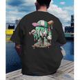 Baseball Drip For Boys Ice Cream Drip Baseball Men's Back Print T-Shirt