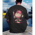Baseball Drip Ice Cream Breast Cancer Awareness Boys & Girls Men's Back Print T-Shirt