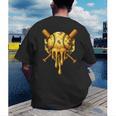 Baseball Drip Ice Cream Camo Cool Men's Back Print T-Shirt Baseball Drip Ice Cream Camo Cool Men's Back Print T-Shirt