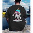 Baseball Drip Ice Cream Lifestyle Sprinkless Boy Kid Men's Back Print T-Shirt Baseball Drip Ice Cream Lifestyle Sprinkless Boy Kid Men's Back Print T-Shirt