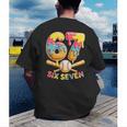 Baseball Drip Ice Cream Number 67 Player Lifestyle Men's Back Print T-Shirt Baseball Drip Ice Cream Number 67 Player Lifestyle Men's Back Print T-Shirt