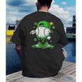 Baseball Drip Icecream Apparel Youth Boy St Patrick's Day Men's Back Print T-Shirt
