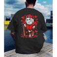 Baseball Drip Icecream Heart Red Valentine Day Boys Kids Men's Back Print T-Shirt Baseball Drip Icecream Heart Red Valentine Day Boys Kids Men's Back Print T-Shirt