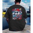 Baseball Drip Icecream Heart Valentine Day Boys Kids Red Men's Back Print T-Shirt Baseball Drip Icecream Heart Valentine Day Boys Kids Red Men's Back Print T-Shirt