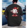 Baseball Drip Icecream Men Boy Valentine Men's Back Print T-Shirt Baseball Drip Icecream Men Boy Valentine Men's Back Print T-Shirt