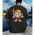 Baseball Drip Baseball Life Style 101 Apparel Youth Men's Back Print T-Shirt Baseball Drip Baseball Life Style 101 Apparel Youth Men's Back Print T-Shirt