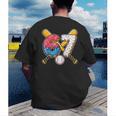 Baseball Drip Number 67 Player 67th Birthday Meme Men's Back Print T-Shirt