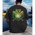 Baseball Drip St Patricks Day Boys Baseball St Patricks Day Men's Back Print T-Shirt Baseball Drip St Patricks Day Boys Baseball St Patricks Day Men's Back Print T-Shirt