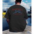 Baseball Is My Favorite Season Shirt Baseball Season Vibes Men's Back Print T-Shirt Baseball Is My Favorite Season Shirt Baseball Season Vibes Men's Back Print T-Shirt