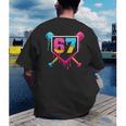 Baseball Ice Cream Drip 67 Meme Six Seven 67th Birthday Men's Back Print T-Shirt Baseball Ice Cream Drip 67 Meme Six Seven 67th Birthday Men's Back Print T-Shirt