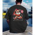 Baseball Santa 67 Baseball Christmas Pajamas Xmas Men Boy 67 Men's Back Print T-Shirt Baseball Santa 67 Baseball Christmas Pajamas Xmas Men Boy 67 Men's Back Print T-Shirt
