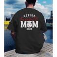 Baseball Senior Mom Of A Senior Baseball Player Mom 2026 Men's Back Print T-Shirt