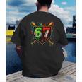 Baseball Six Seven 67 Meme Ice Cream Drip Xmas Women Men Men's Back Print T-Shirt