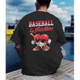 Baseball Is My Valentine Shirt Heart Drip Baseball Lovers Men's Back Print T-Shirt Baseball Is My Valentine Shirt Heart Drip Baseball Lovers Men's Back Print T-Shirt
