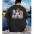 Bleacher Creature Baseball Fan Supporter Game Day Ball Men's Back Print T-Shirt