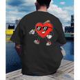 Boy Valentines Day Heart Love Baseball Boys Men Kids Men's Back Print T-Shirt Boy Valentines Day Heart Love Baseball Boys Men Kids Men's Back Print T-Shirt