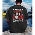 Class Of 2026 Senior Year Baseball Poppy 2026 Graduate Men's Back Print T-Shirt