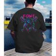 Cool Baseball F Caw F Crow Fcawf Raven Fawk Off Bird Men's Back Print T-Shirt