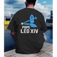 Da Pope Leo XIV Baseball Men's Back Print T-Shirt Da Pope Leo XIV Baseball Men's Back Print T-Shirt