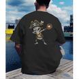 Dabbing Pirate Skeleton Baseball Dab Costume Boys Kids Men Men's Back Print T-Shirt Dabbing Pirate Skeleton Baseball Dab Costume Boys Kids Men Men's Back Print T-Shirt