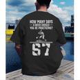 How Many Days A Week 6 7 67 Meme Baseball Humor Men's Back Print T-Shirt How Many Days A Week 6 7 67 Meme Baseball Humor Men's Back Print T-Shirt